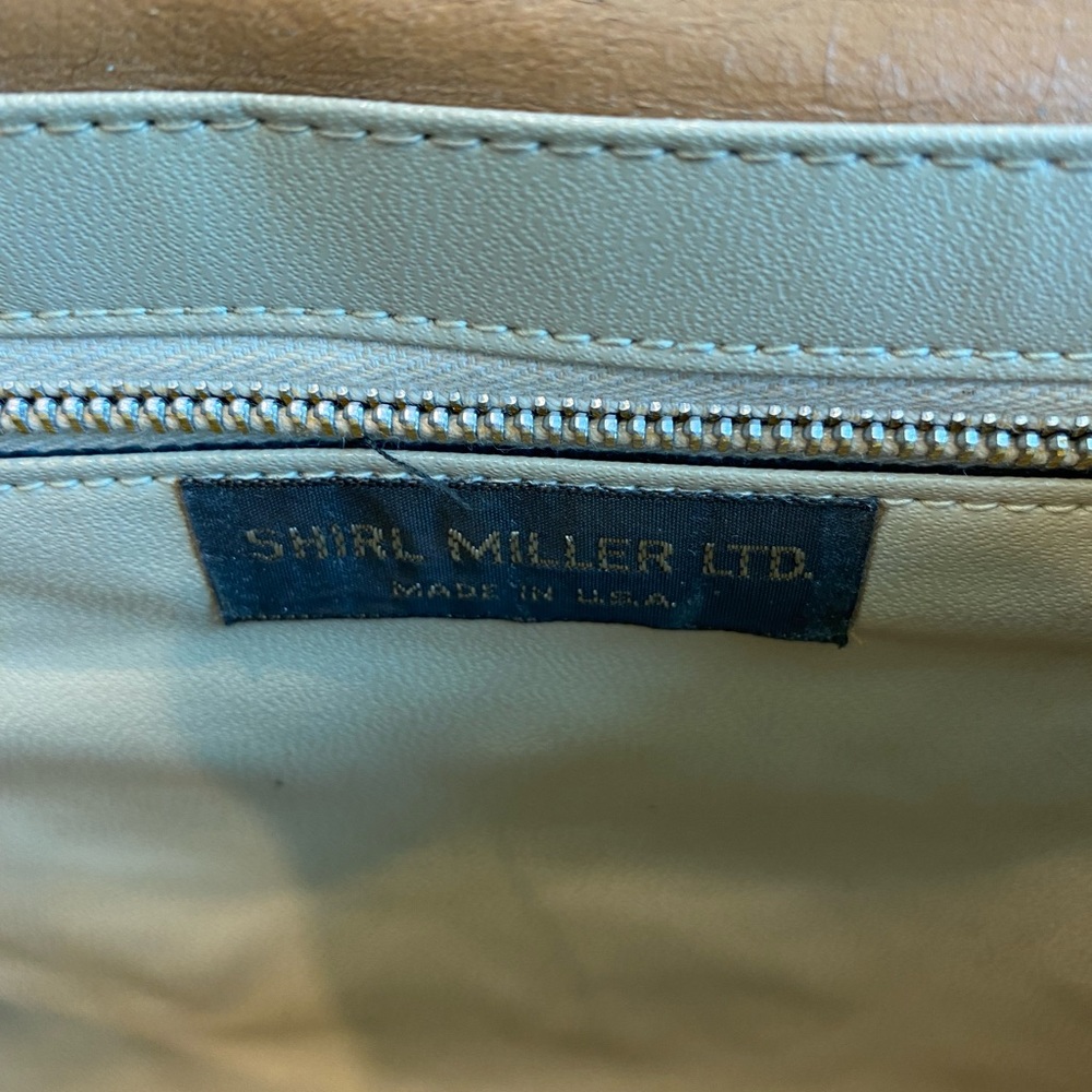 Vintage Shirl Miller Ltd. Handbag Leather - Picture 4 of 4